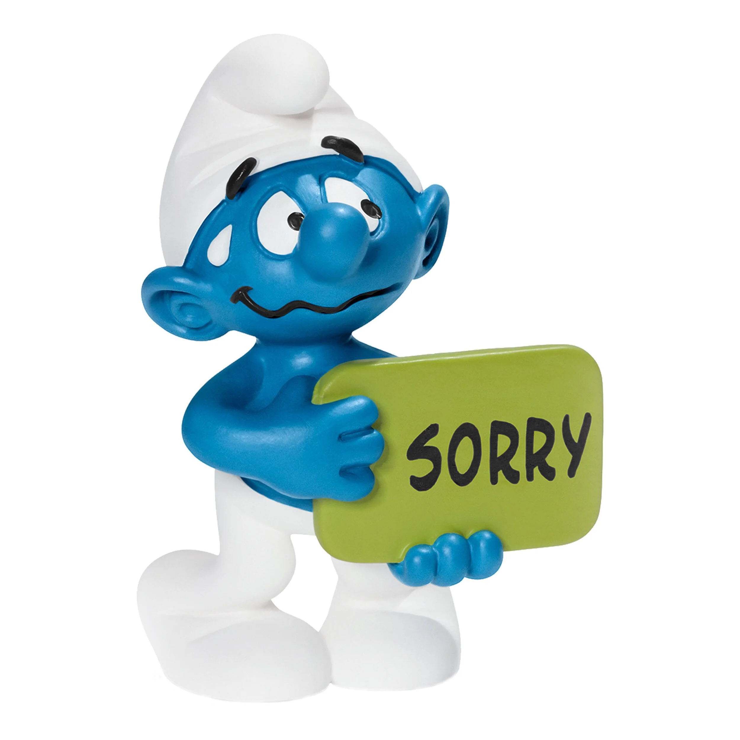 🇧🇪 BELGIUM CONSULATE - Sorry-Smurf 5.cm tall x 3.5.cm wide Item Number: 20749 Donation: ₽ 500 FINAL BID:   ₽ 600 ~~~~~~~~~~~~~~~~