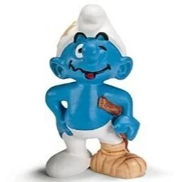 🇧🇪 BELGIUM CONSULATE  - Stuntman Smurf  5.5cm tall x 4.0cm w  Item Number: 207097 Donation: ₽ 500 FINAL BID:   ₽600 ~~~~~~~~~~~~~~~~