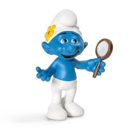 🇧🇪 BELGIUM  CONSULATE  - Vanity Smurf  5.5cm tall x 4.0cm w  Item Number: 207561 Donation: ₽ 500 FINAL BID:   ₽600 ~~~~~~~~~~~~~~~~