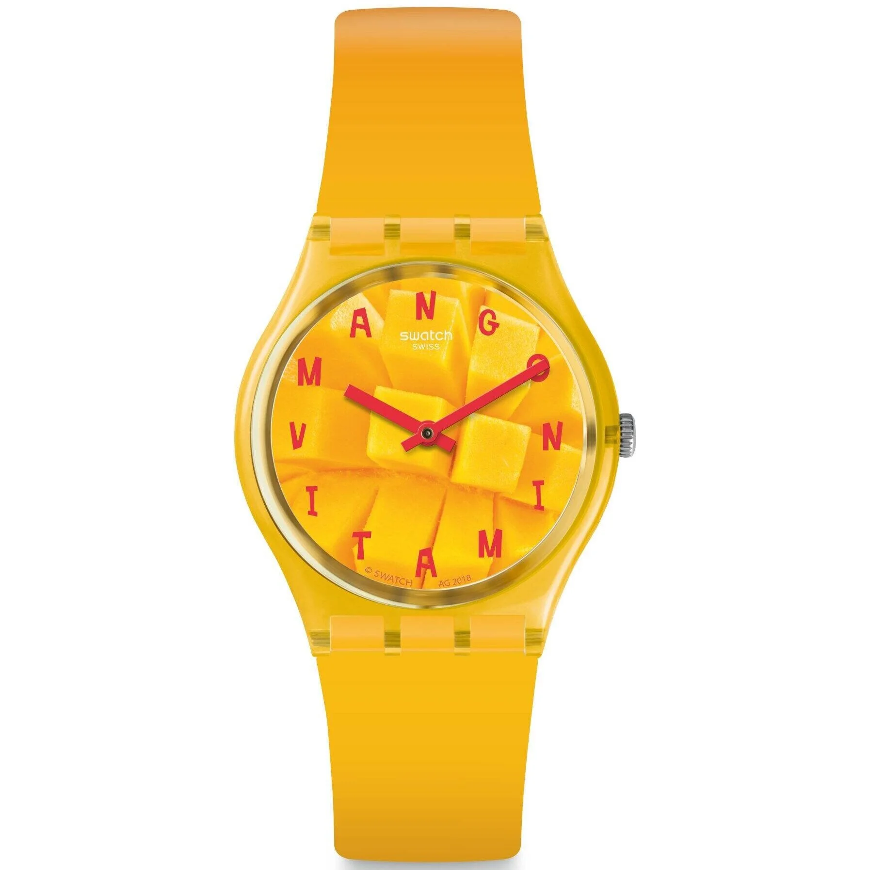 🇨🇭SWISS CONSULATE -&nbsp;Swatch Original COEUR DE MANGUE&nbsp;GO119 Quartz | Silicone, plastic | Water Proof  | Case: 34 mm&nbsp; (more photos here) Item Number: GO119 Donation:&nbsp;₽ 1,950 CLICK TO BUY ~~~~~~~~~~~~~~~~
