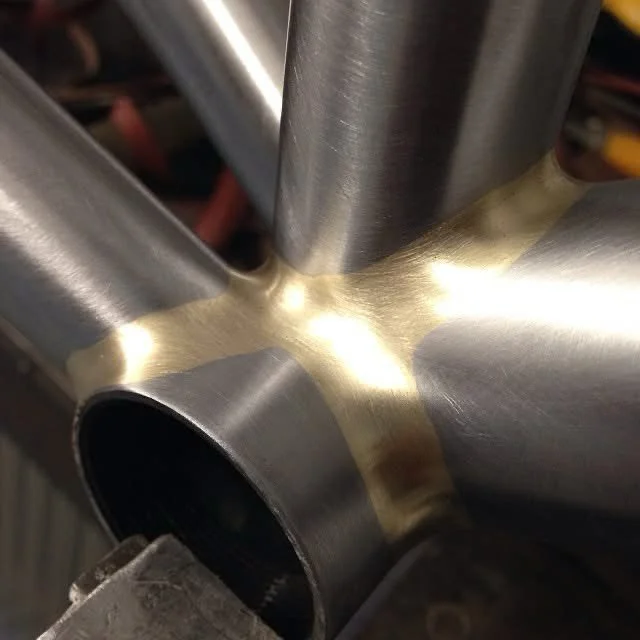 I&rsquo;ve been on the TIG game this week working on a few @wkndr.cc frames, so my #filletfriday entry comes from a build which popped up as an 11 year old Facebook memory earlier this week.