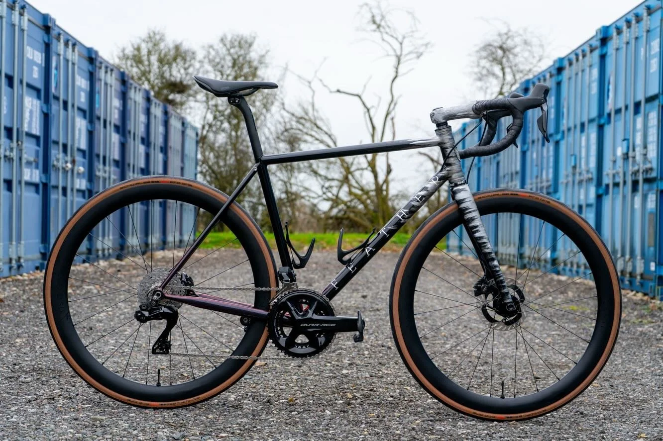 Happy new year to you all!

We ended 2025 with this absolute beauty of a road bike for Sam. 

Columbus Spirit, Life and a little Zona with meticulous fillet brazed construction and absolutely gorgeous paint from @jackkkingston based on a painting fro