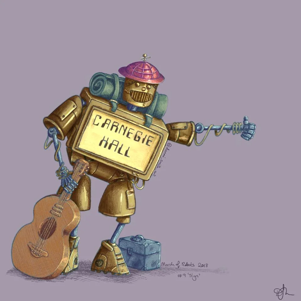 Danni Smith Art - Carnegie Hall robot.jpg