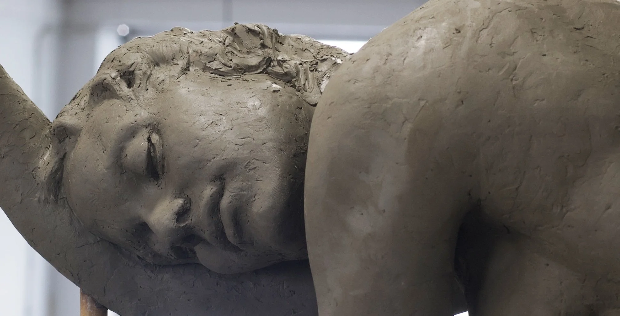 clay figurative sculpture