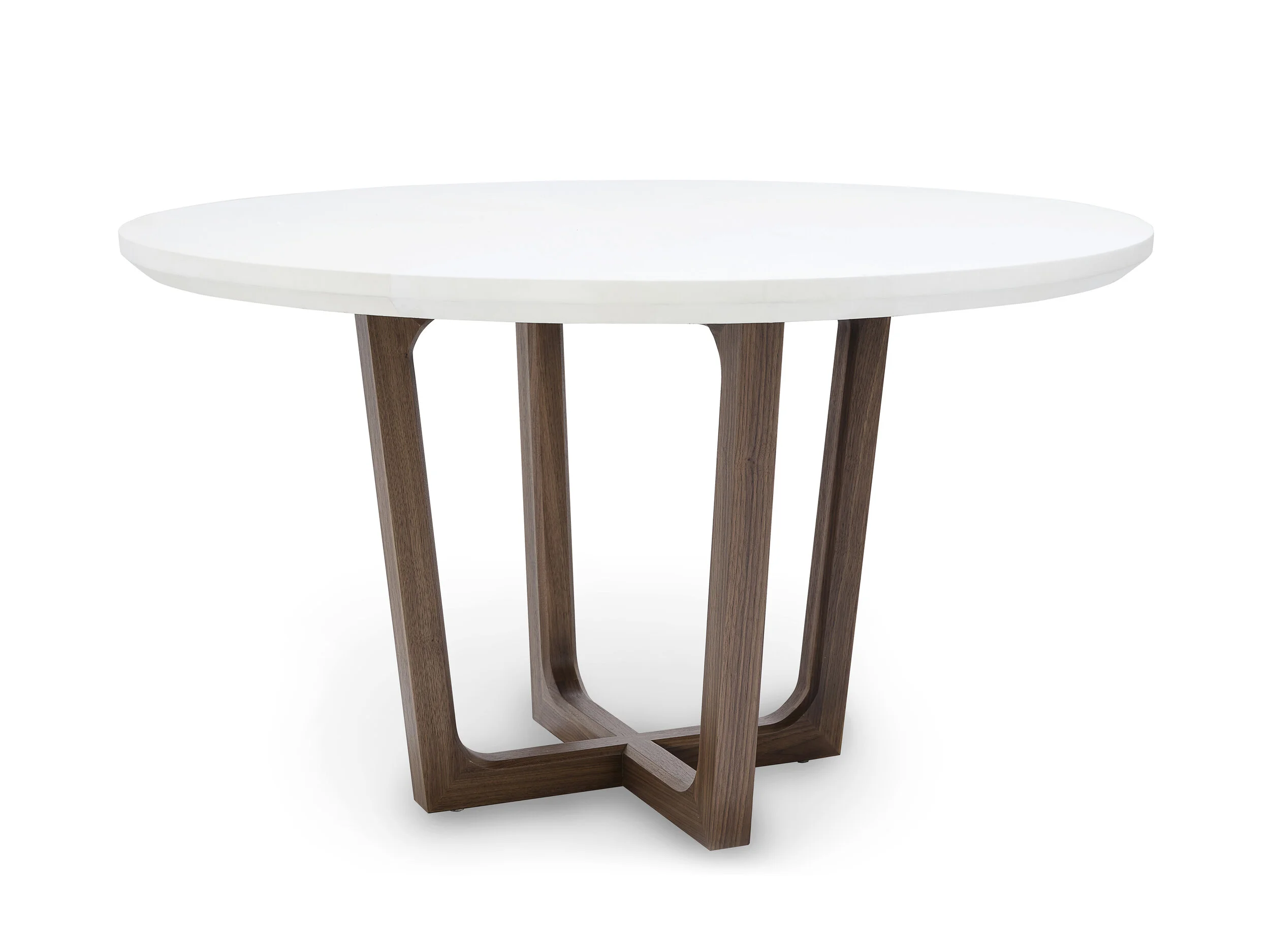 Campbell Dining Table – Modern Walnut & Custom Finish Dining Table ...