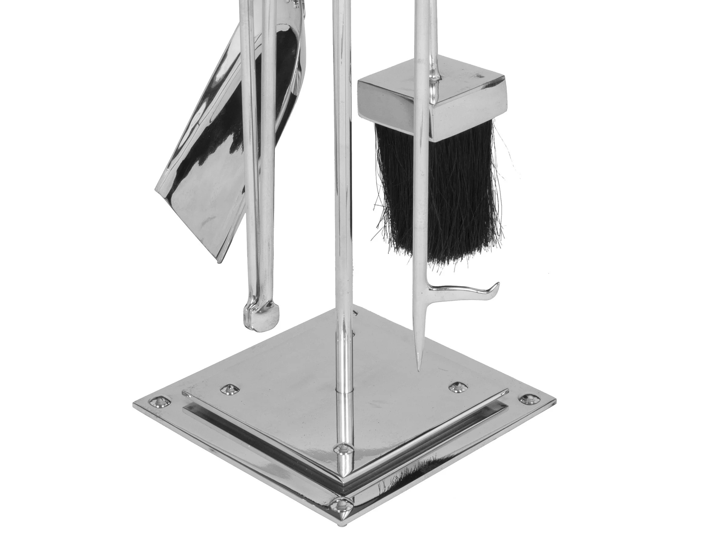 Detail of 4-piece Katherine Tool Set in Polished White Bronze