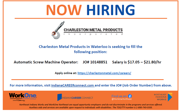 Careers | Charleston Metal Products