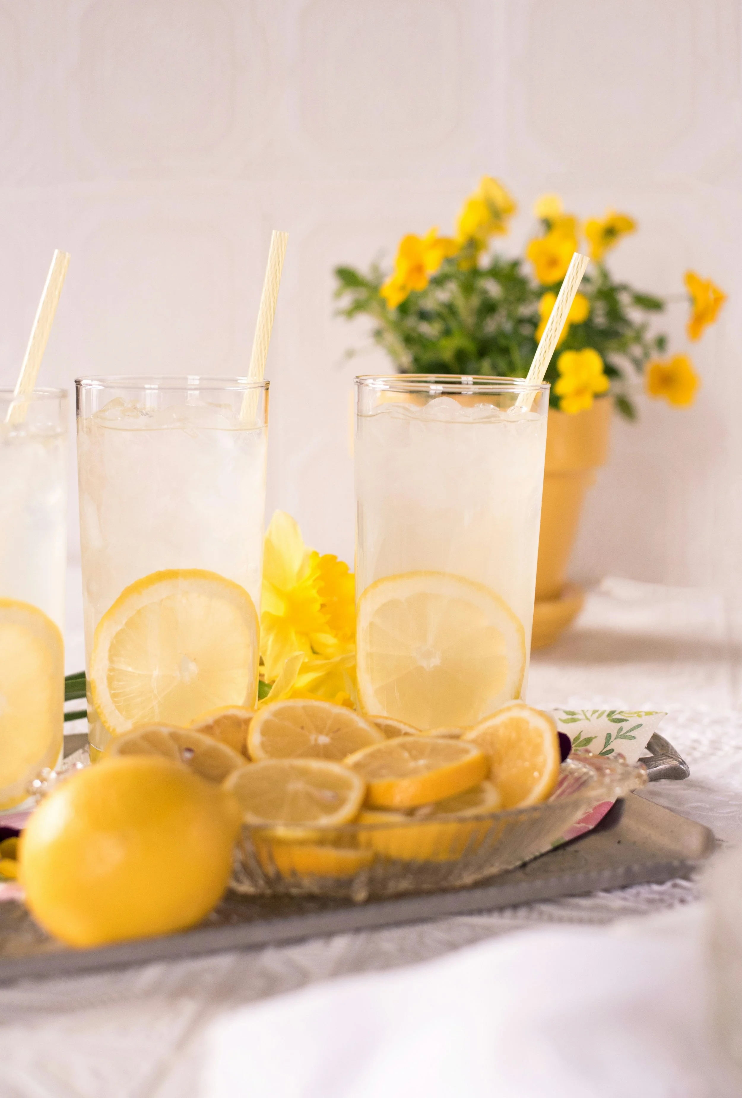 Ma recette de citronnade divine à la fleur d'oranger