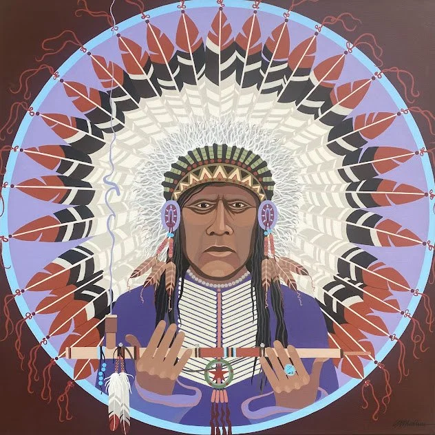 "PEACE" 38"X38" $5600