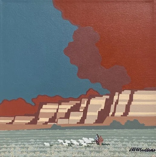 "GOOD SHEPHERDS"   12"X12"   $800