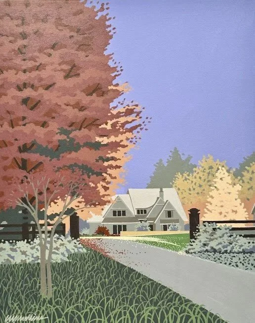 "BEAGLE VALLEY FARM"   16"X20"   PRIVATE COLLECTION