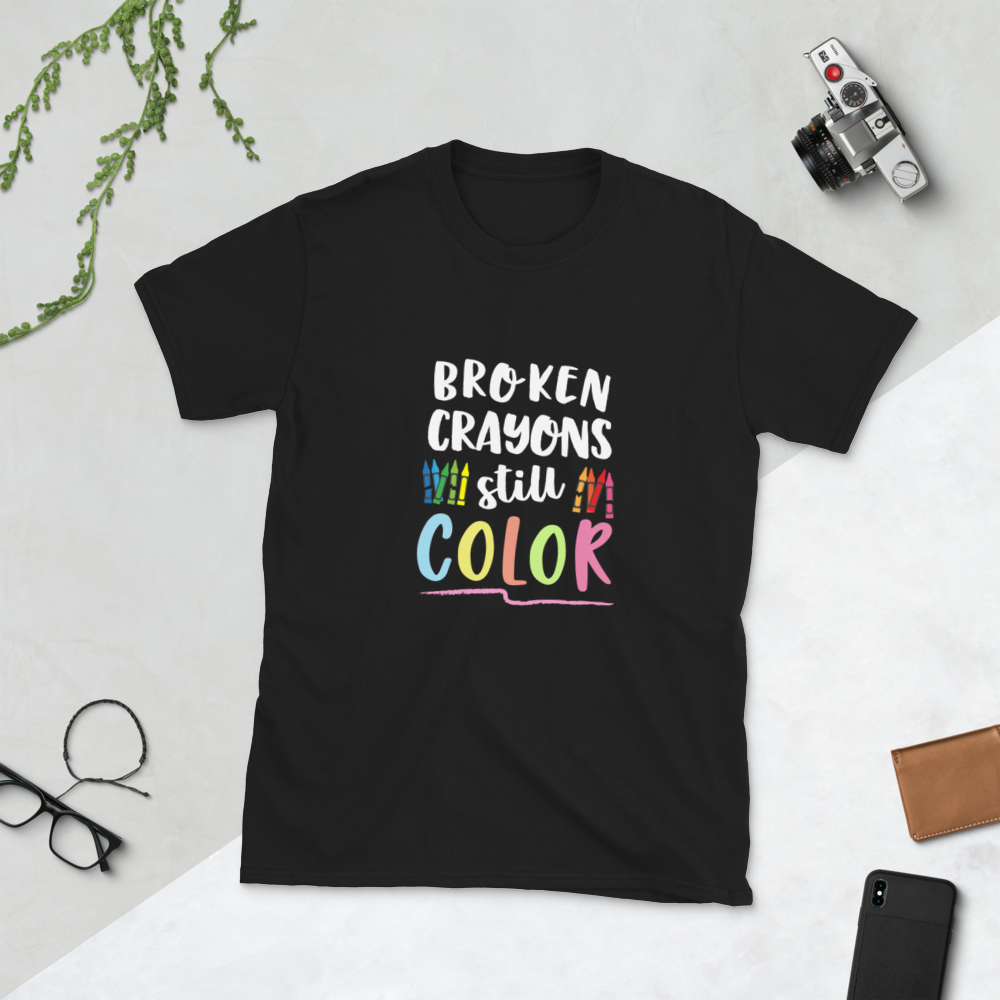 GRAB the Broken Crayons Still Color t-Shirt in the Shop!