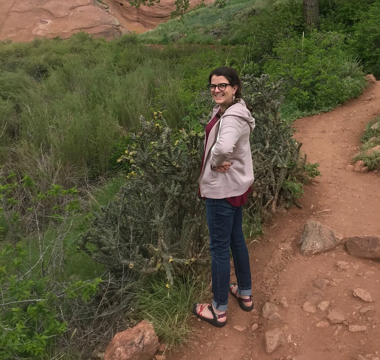These days you’ll find Tilla on the trails.