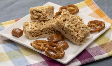 Salted Toffee and Pretzel Bar