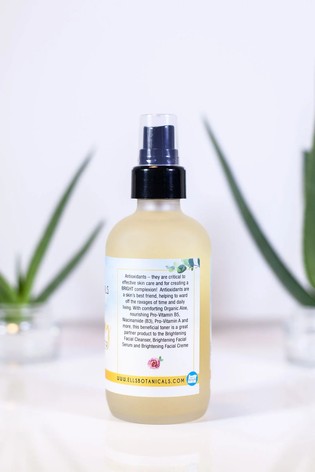 whitening facial toner