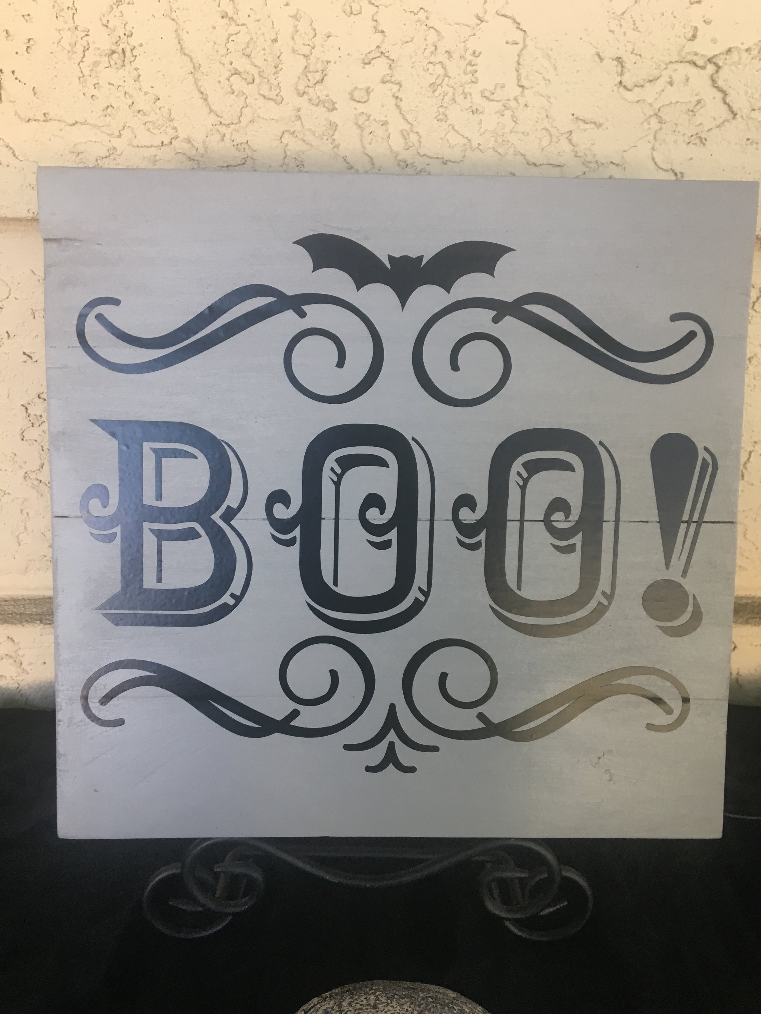 Boo Sign