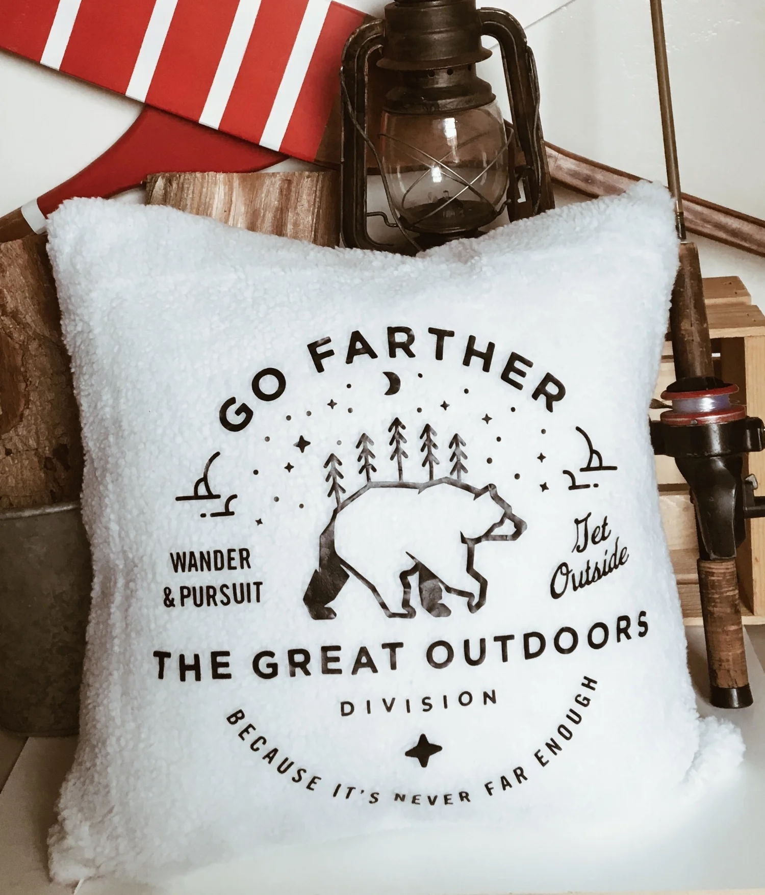 Wandering Bear Pillow