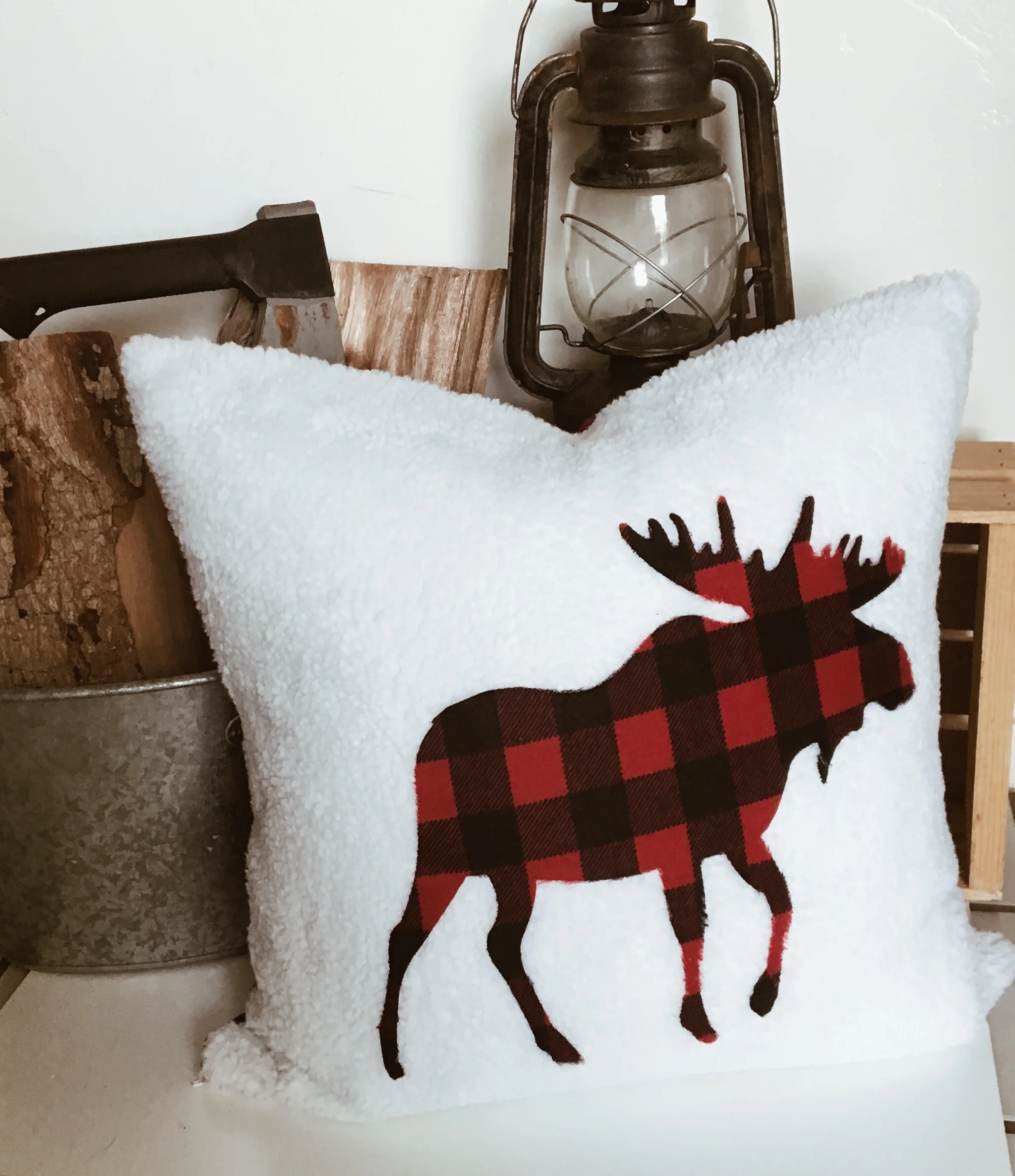 Roaming Moose Pillow