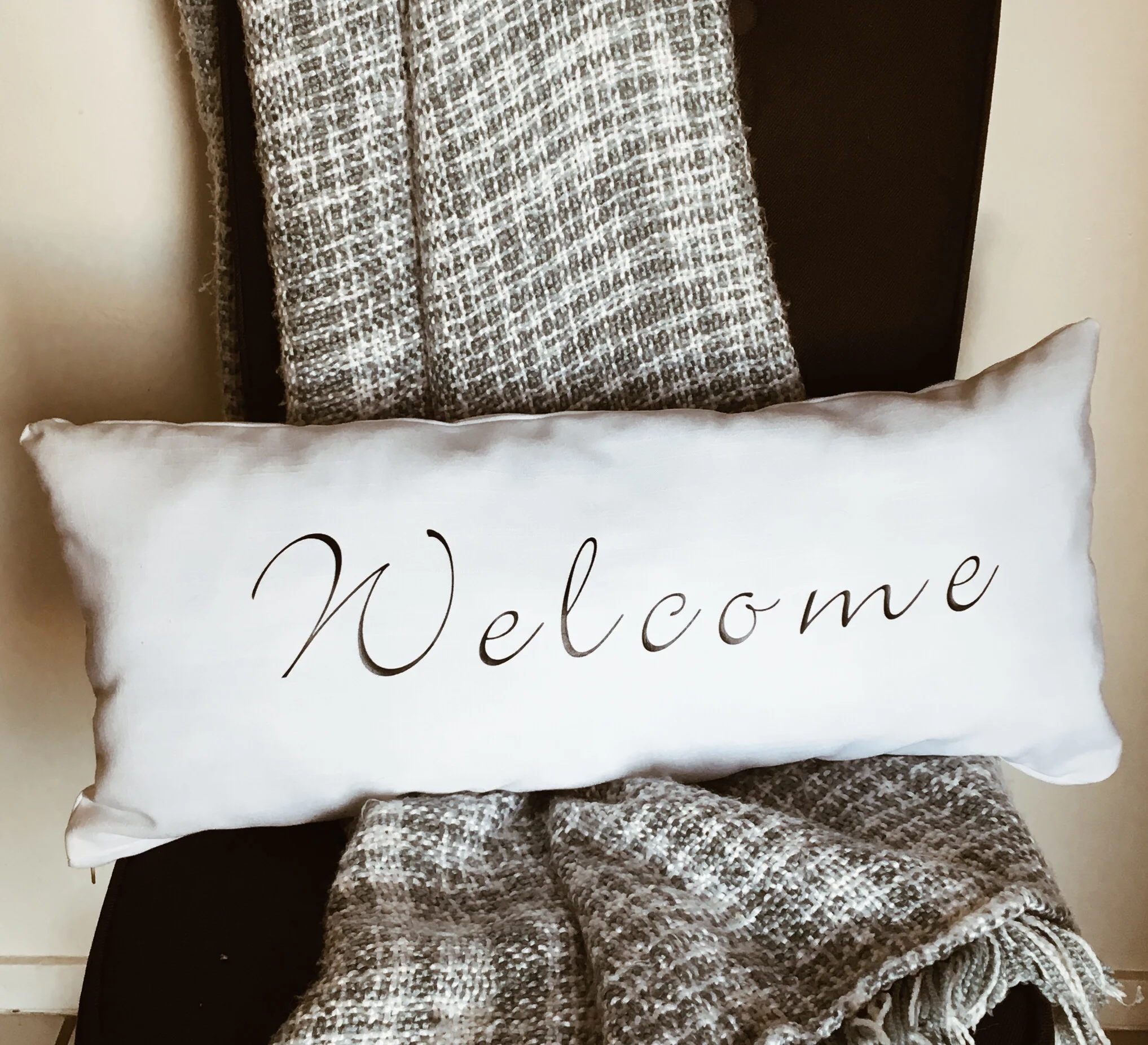 Welcome Pillow