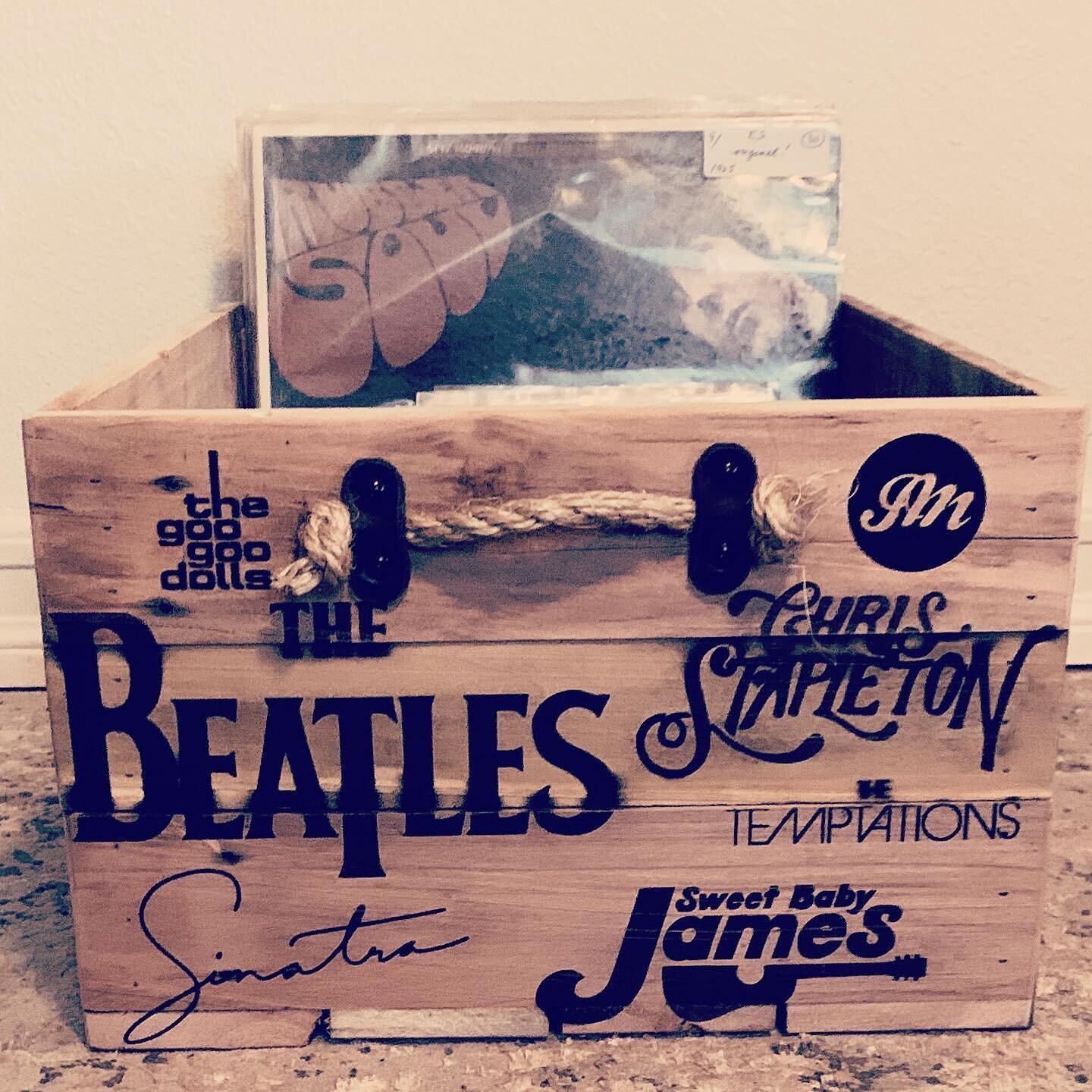 Band Logos Storage Crate