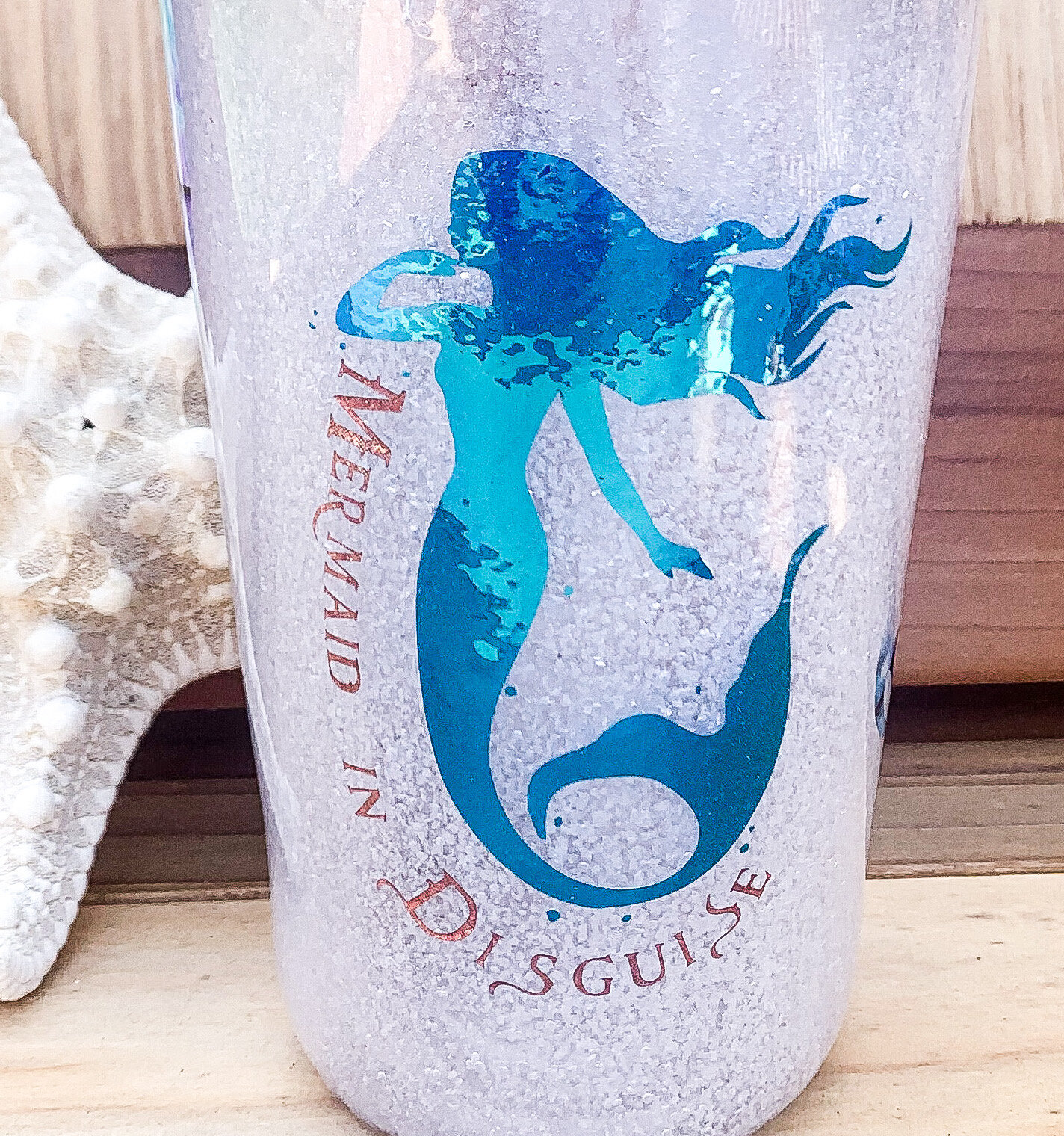 Mermaid In Disguise Tumbler