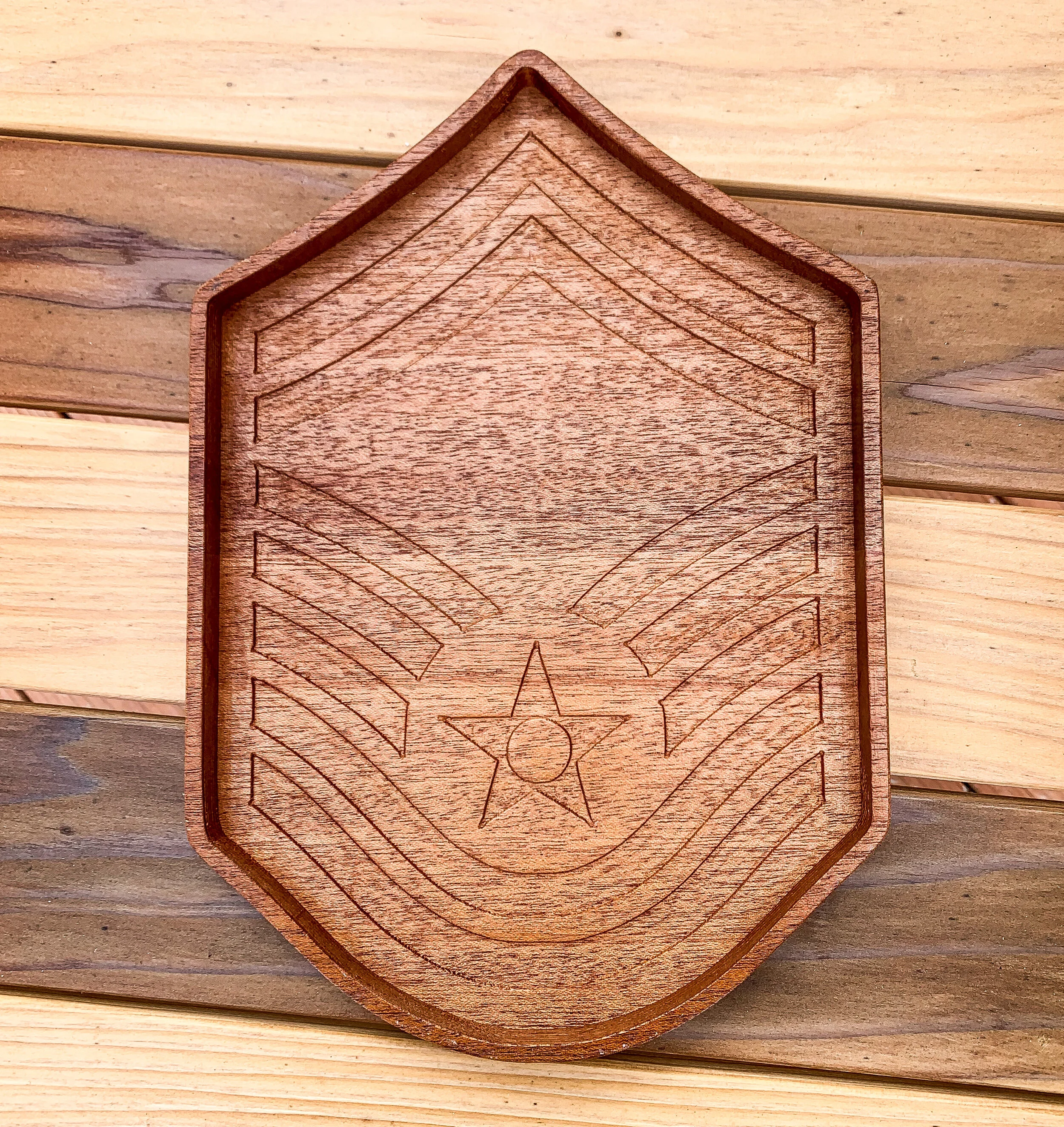 AF Senior Master Sargent Tray