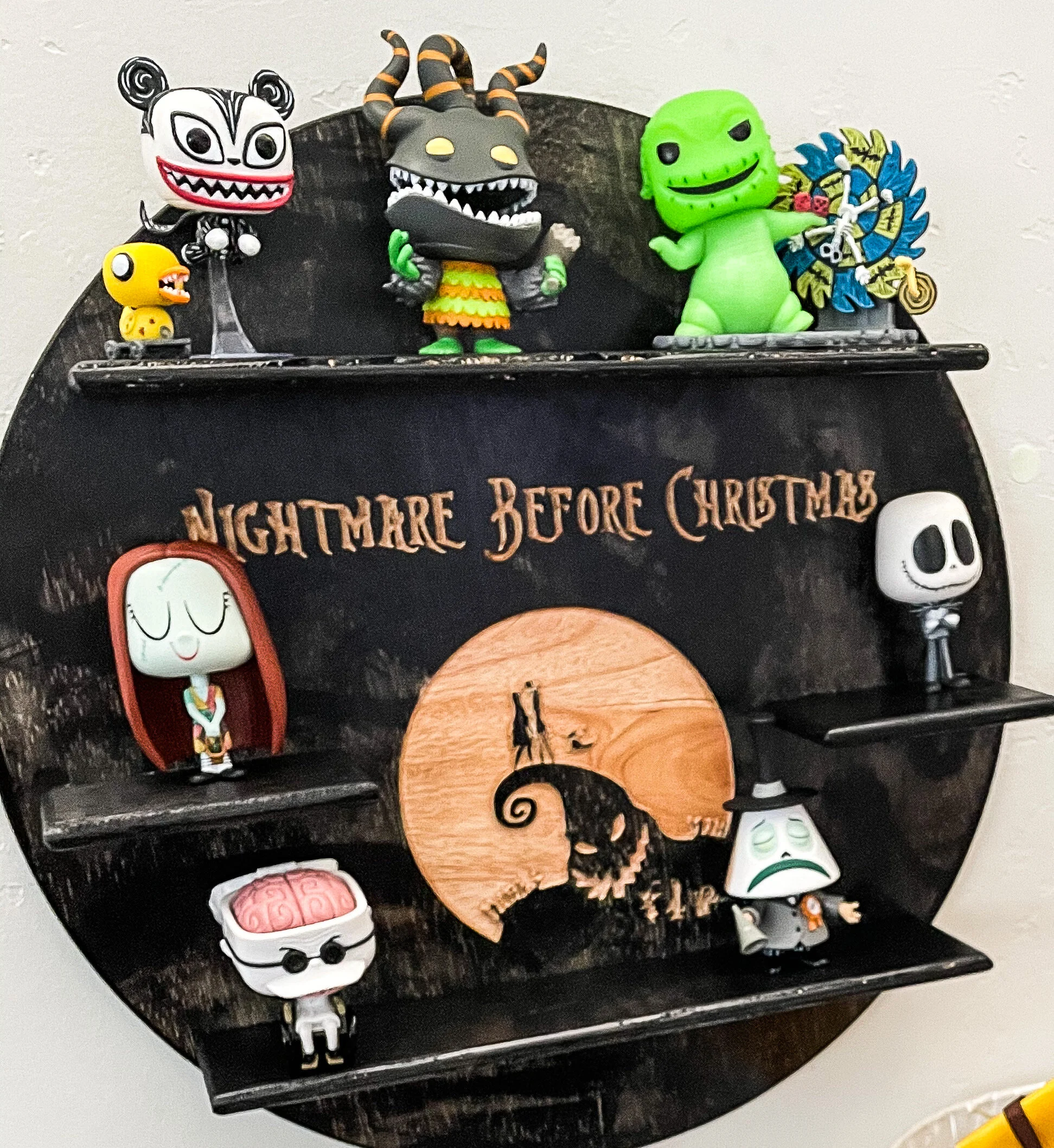 Nightmare Before Christmas Display Shelf