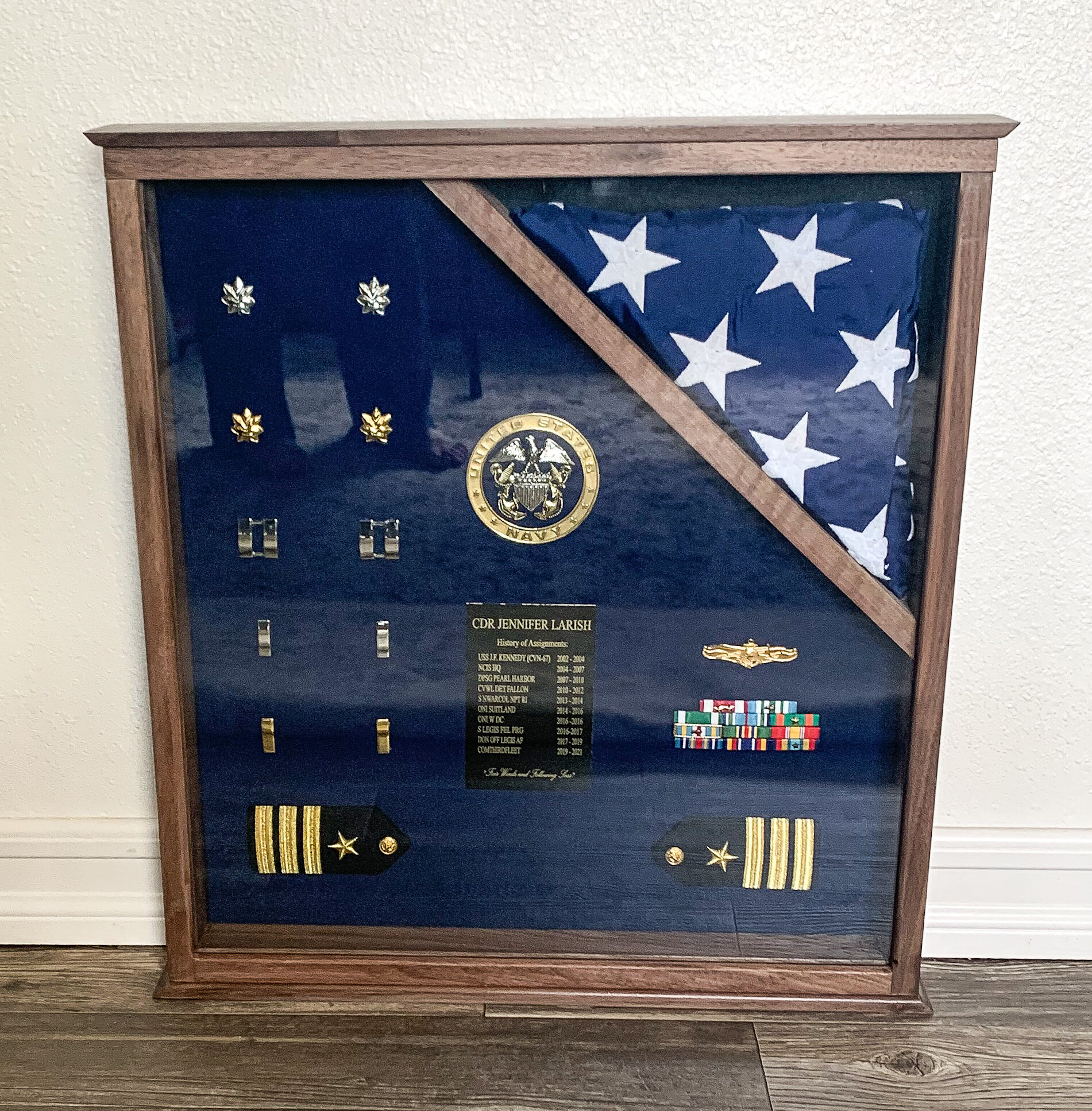 Retirement Shadow Box