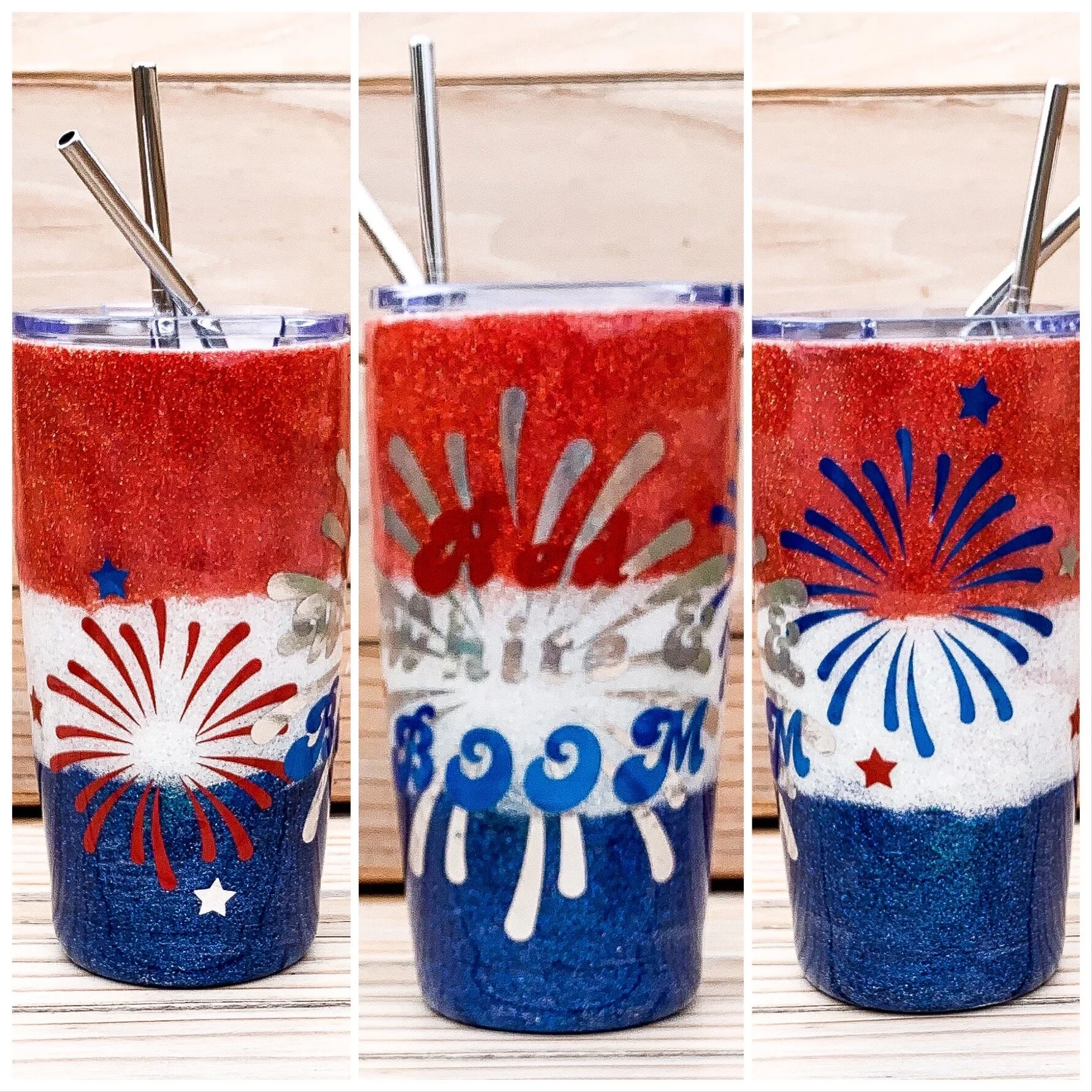 Red, White &amp; BOOM Tumbler