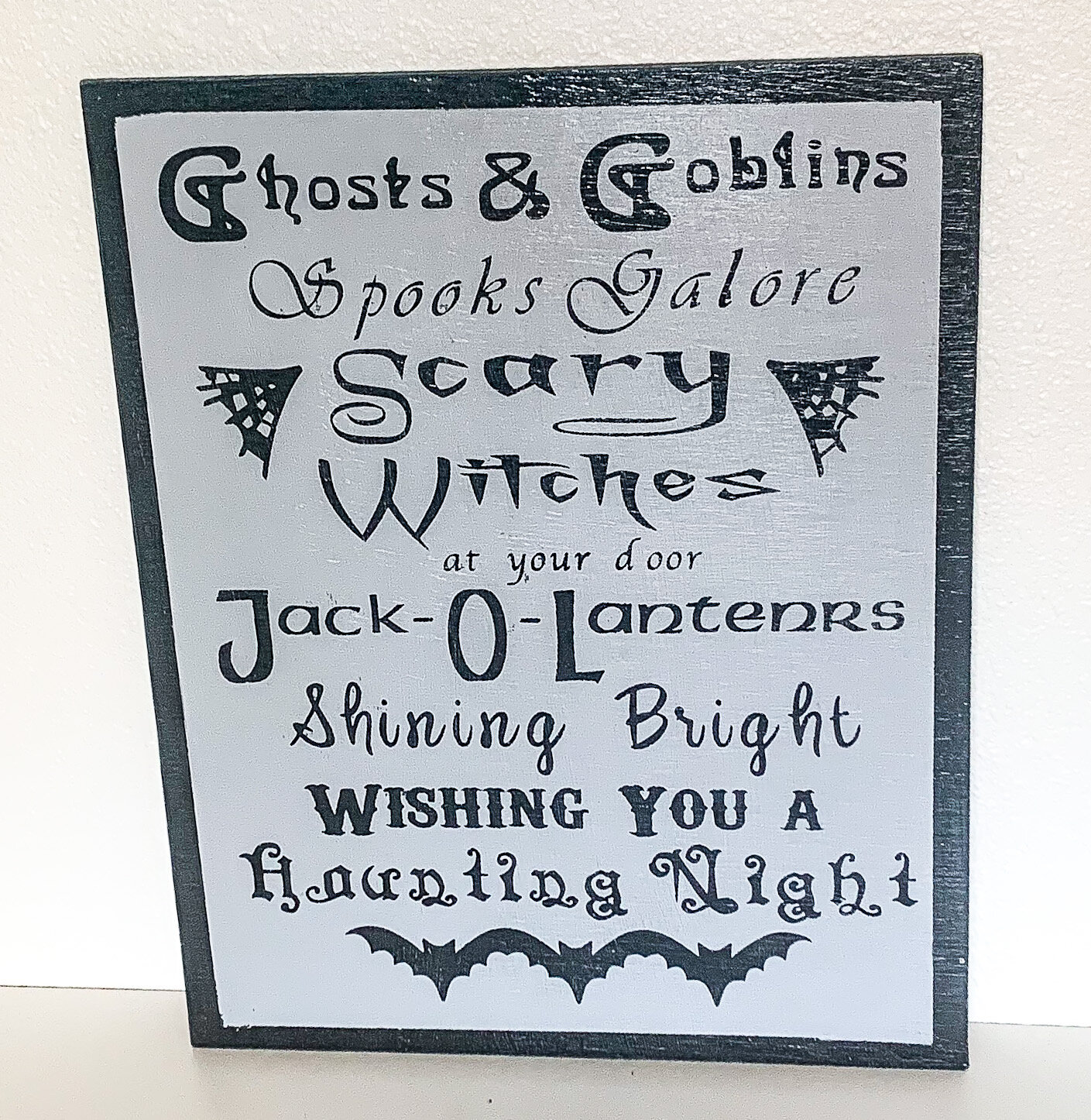 Ghosts &amp; Goblins Sign