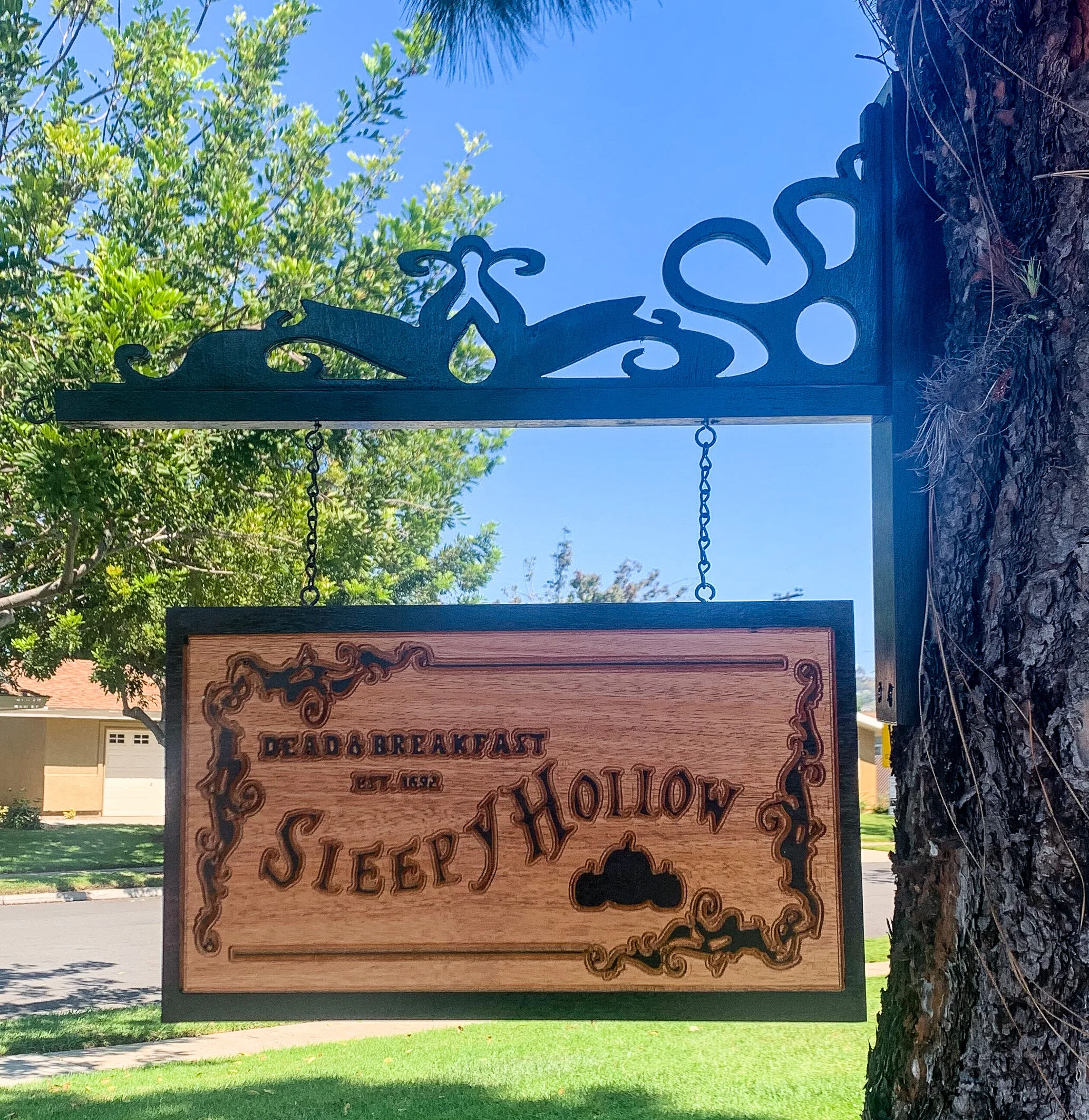 Sleepy Hollow Hanging Sign 