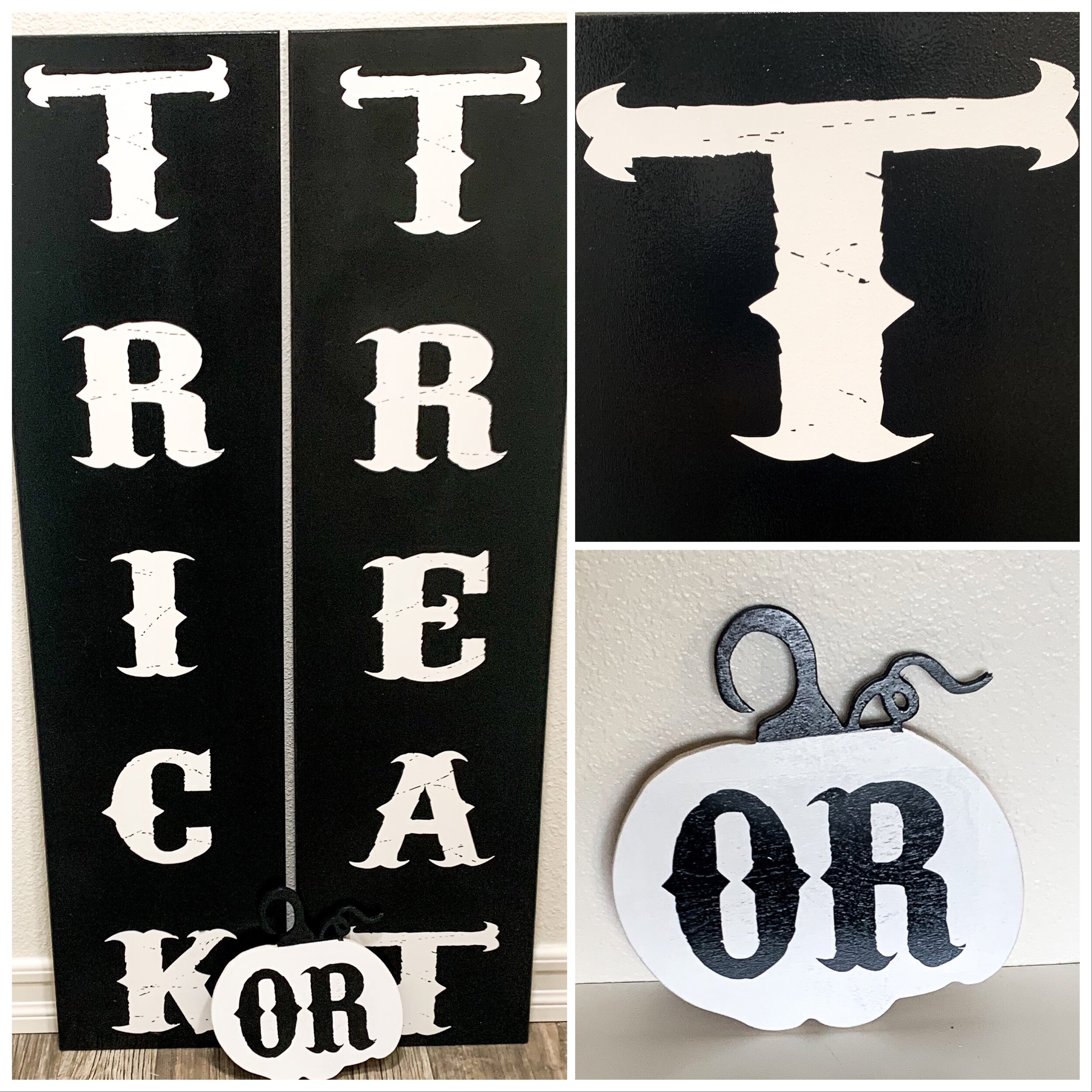 Trick Or Treat Signs