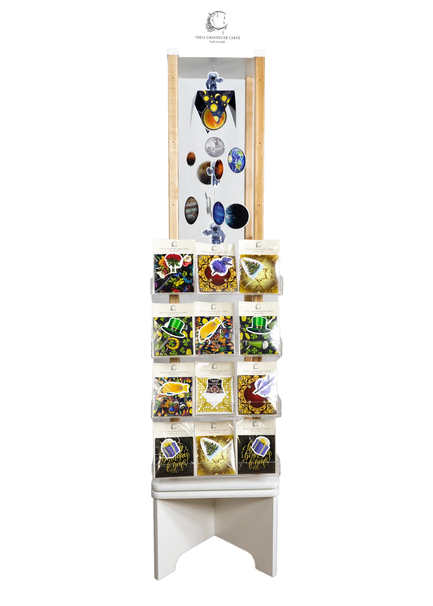120 Cards Large Rotating Display