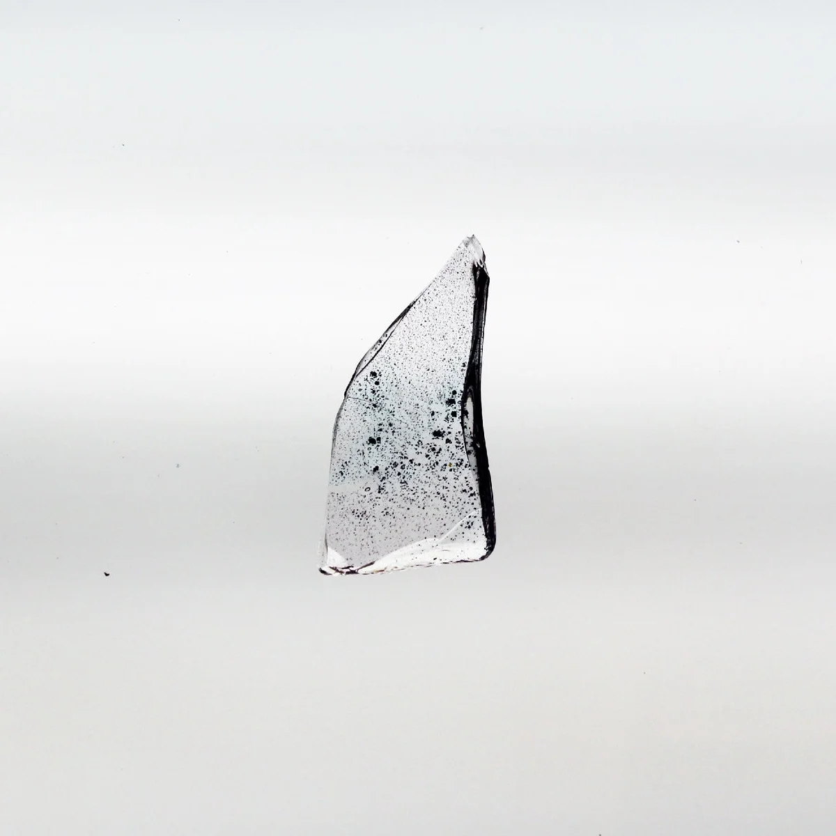 Glass with copper blue oxide