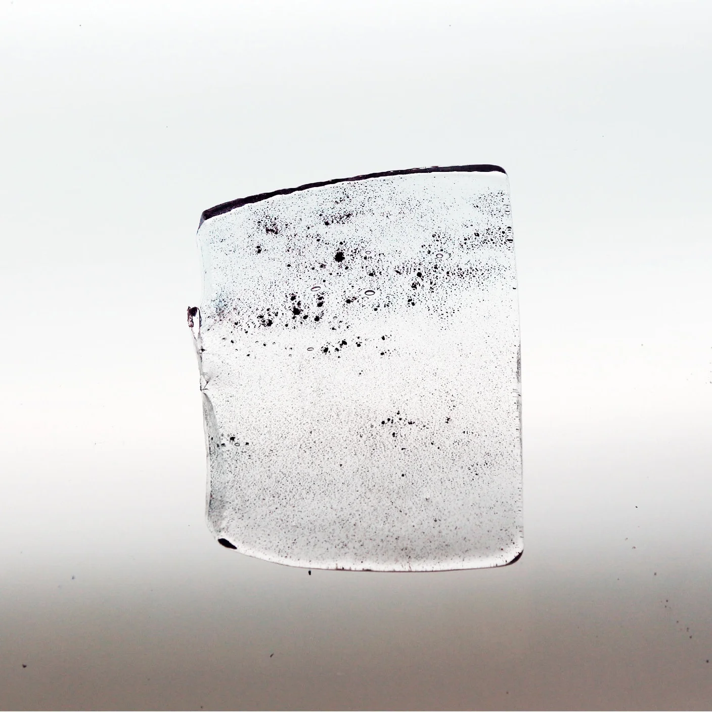 Glass with copper red oxide