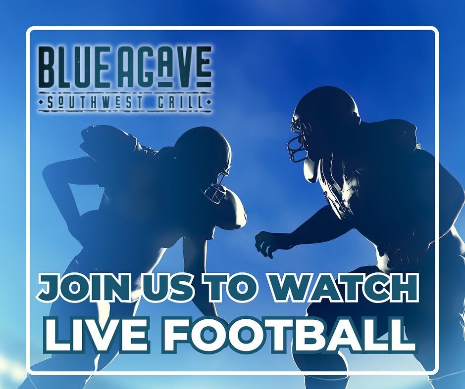 Who&rsquo;s ready for some live football and mouthwatering cuisine at Blue Agave? You don&rsquo;t want to miss out on this incredible chance to cheer on your favorite team while enjoying some delicious brunch and discounted drinks, including margarit