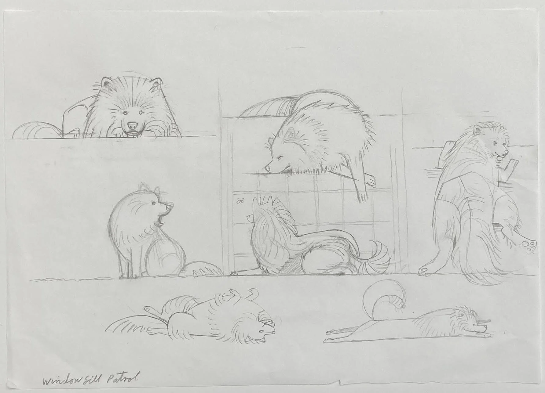 …In all her strange and wonderful poses!