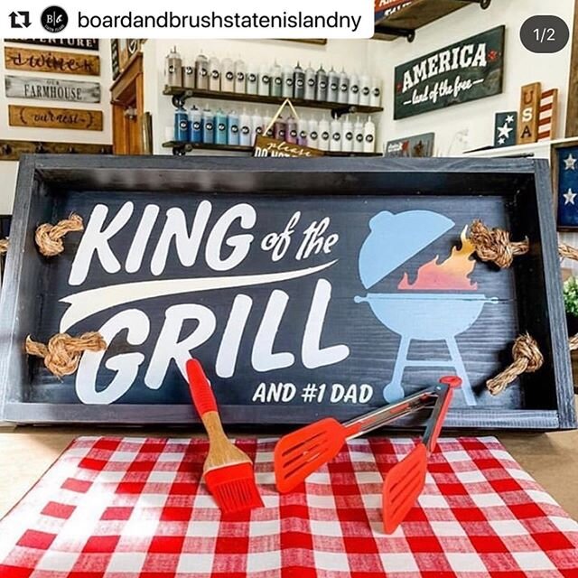 Perfect Fathers Day gifts are waiting to be dropped off to your door! Check out @boardandbrushstatenislandny located at #SouthShoreCommons for the perfect Fathers Day gift today!