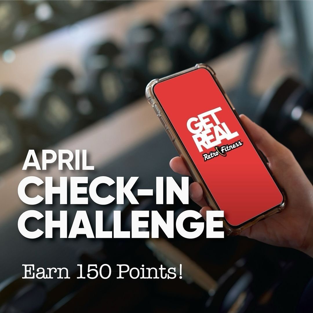 @retrofitness_tottenville 🌸🏃&zwj;♀️ Try the Spring into Action Challenge! 🌞💪 Earn 150 points by checking in 26 times this month to get slim and trim just in time for summer! Are you up for it?

Download our app to join the challenge &amp; track y