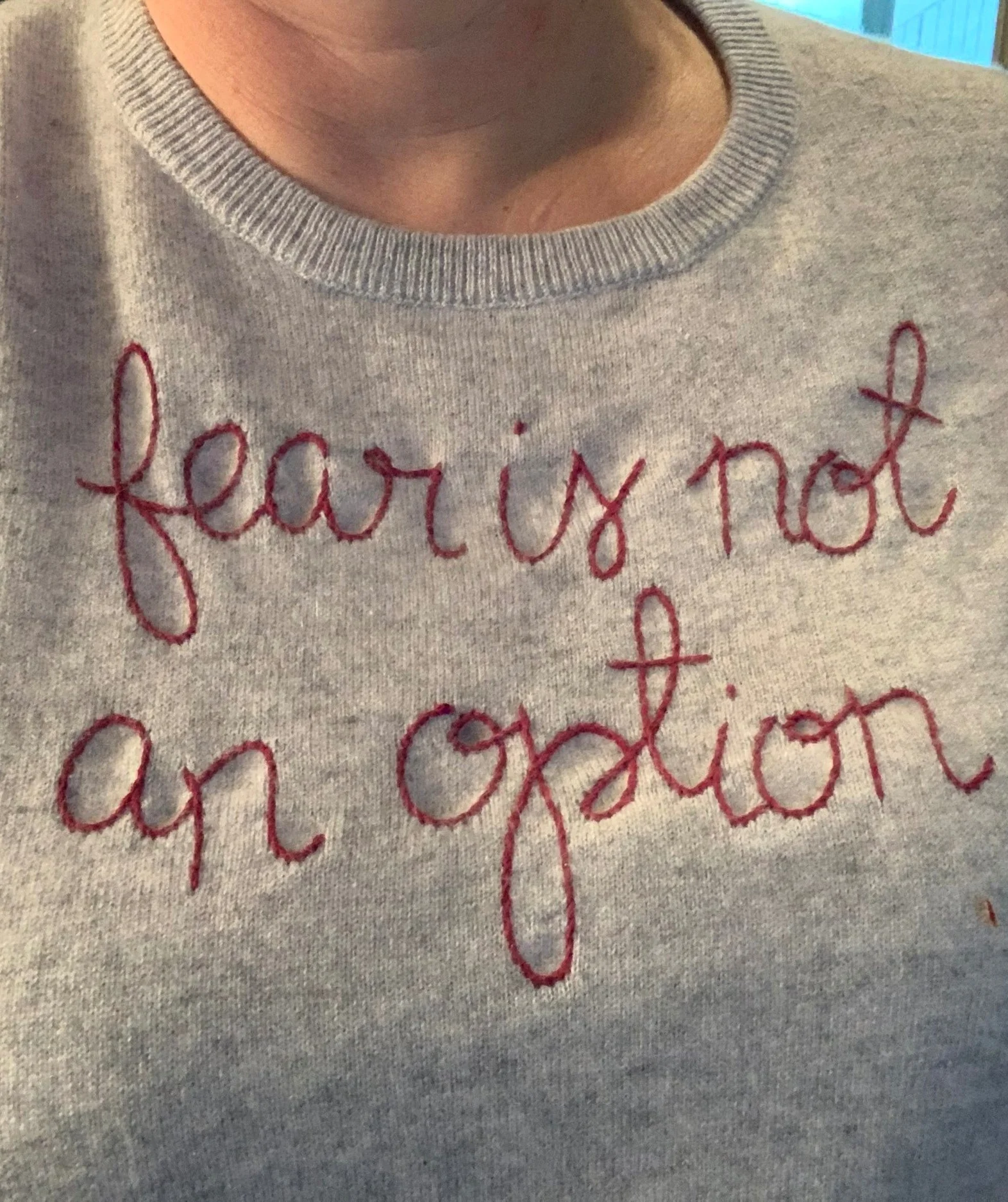 Fear Is Not An Option