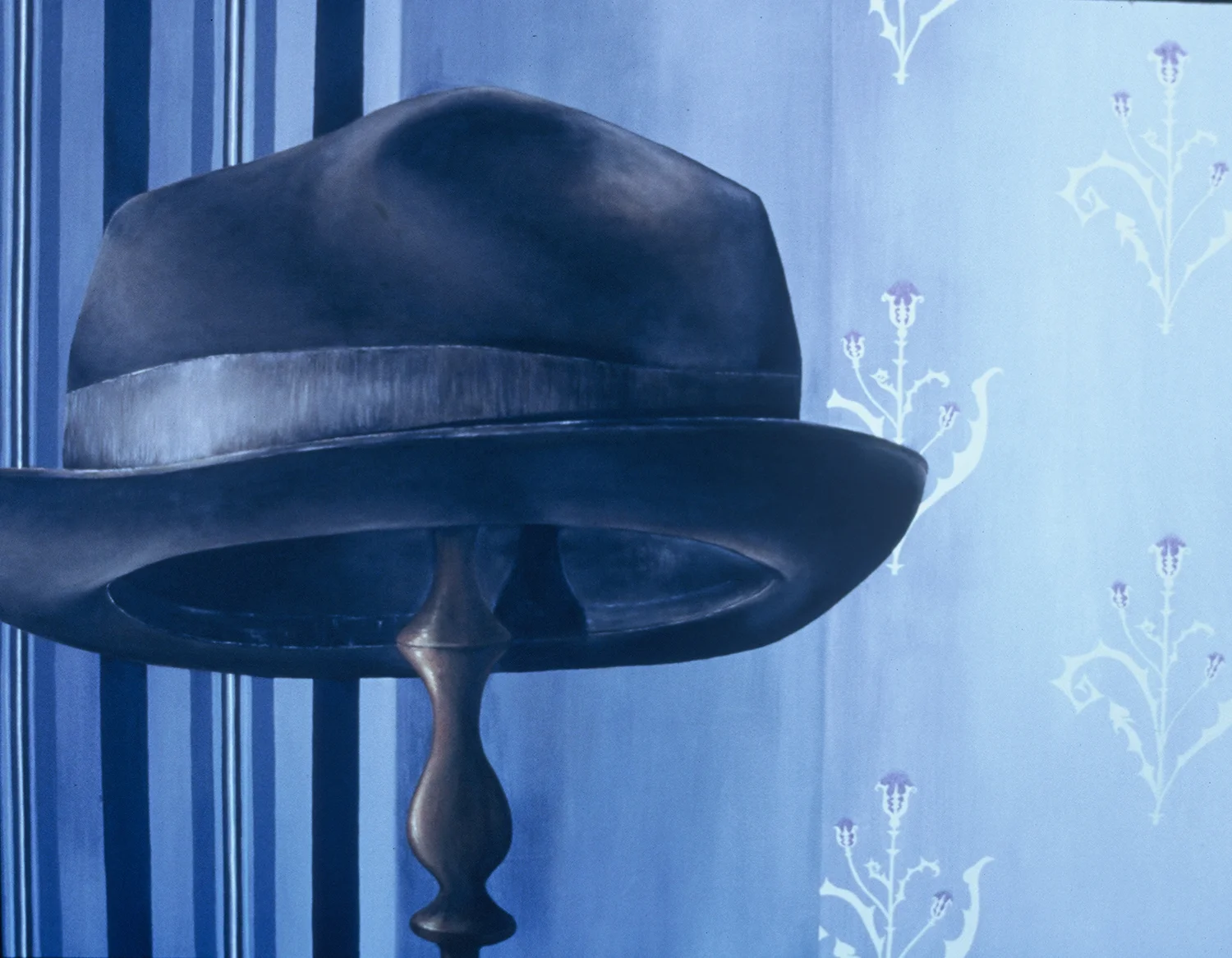 Inertia, the Altruist and the Concubine 1999 acrylic and oil on canvas, 48” x 60”