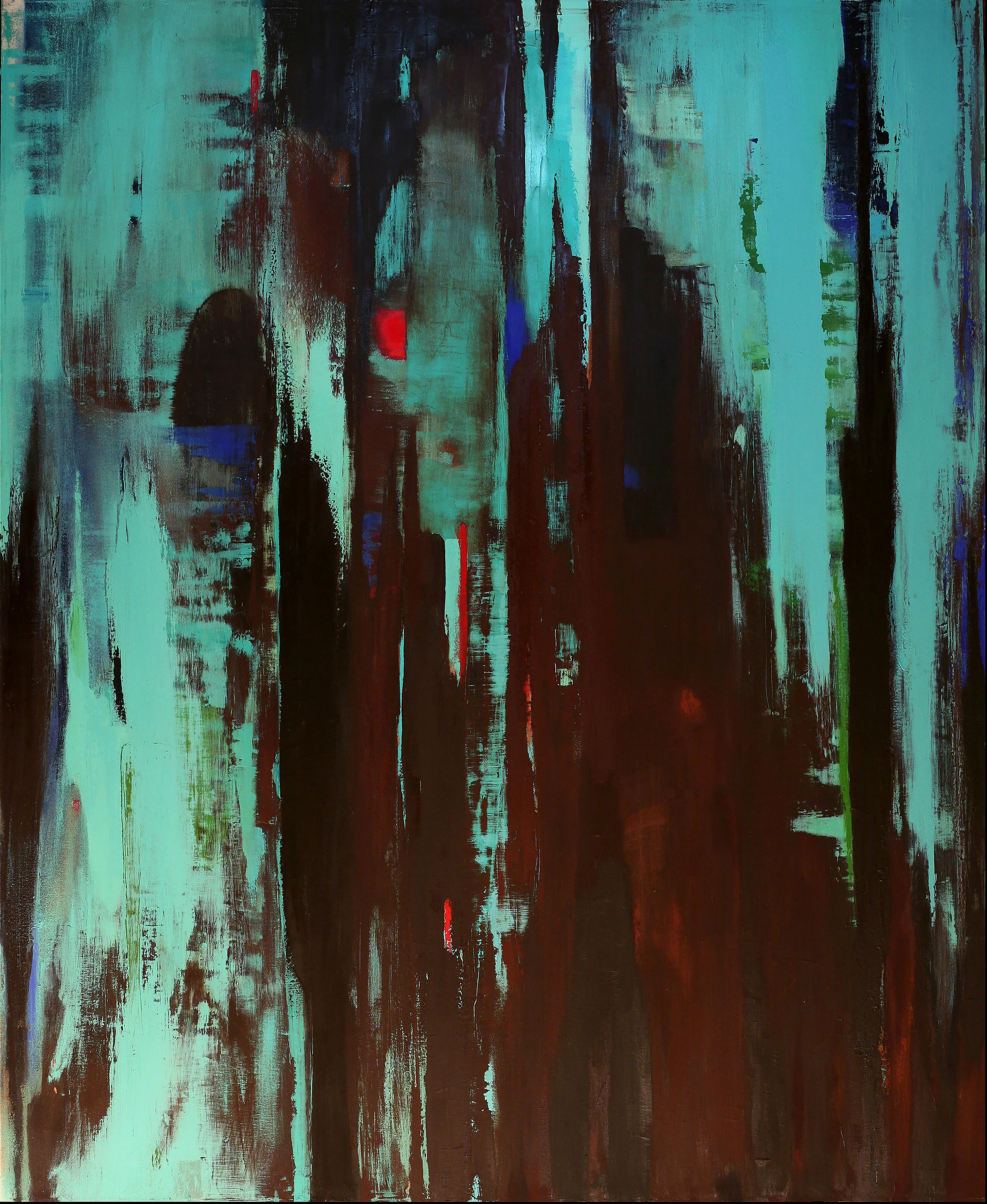 Ballad 2006 oil on canvas, 66" x 54 "