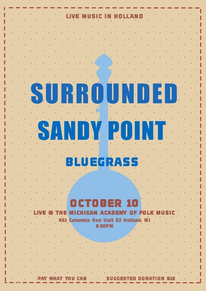 Surrounded and Sandy Point