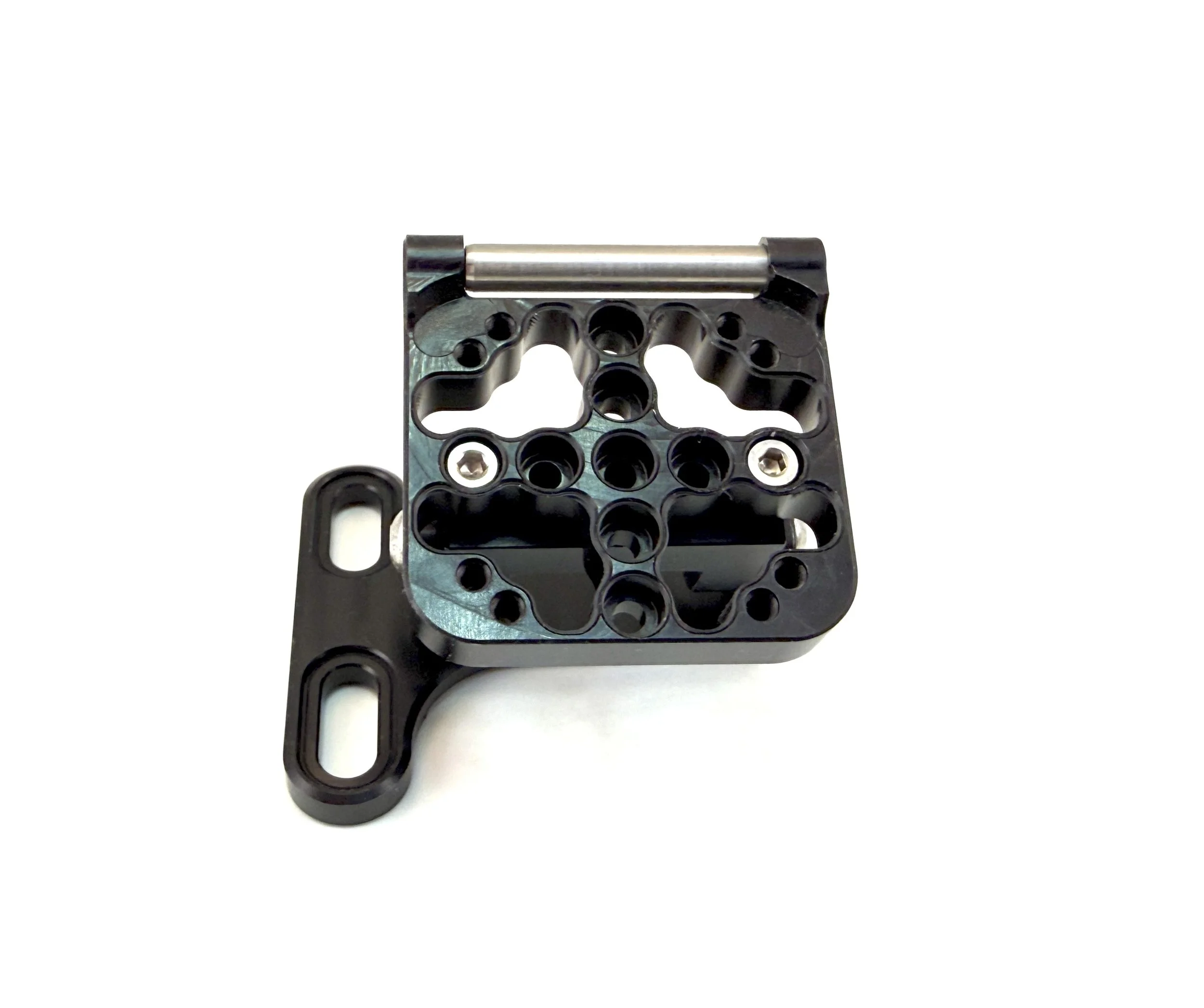 MotoPumps® Single-Side Bridge Mount GPS Bar Clamp Mount - Security Version