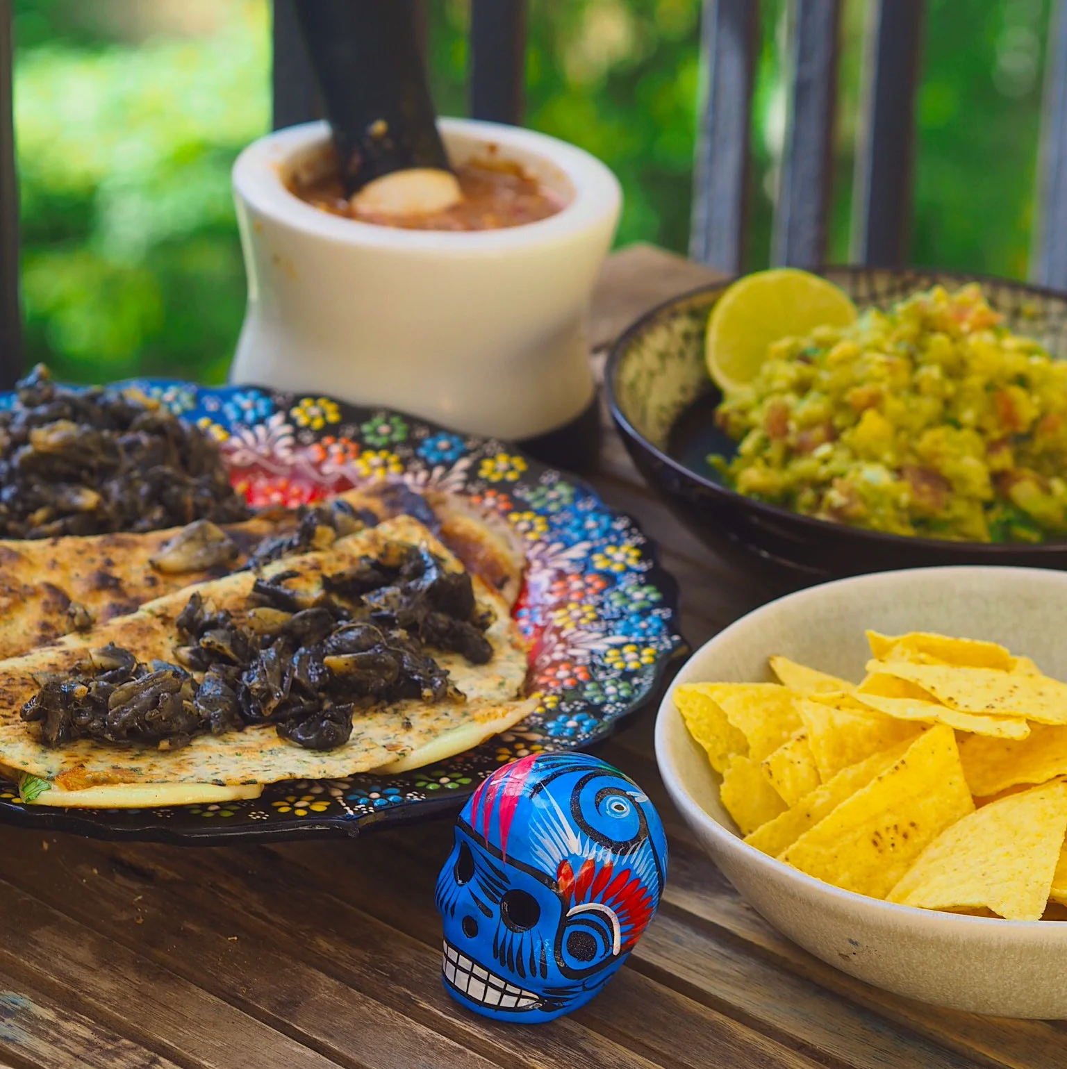 Huitlacoche quesadillas
