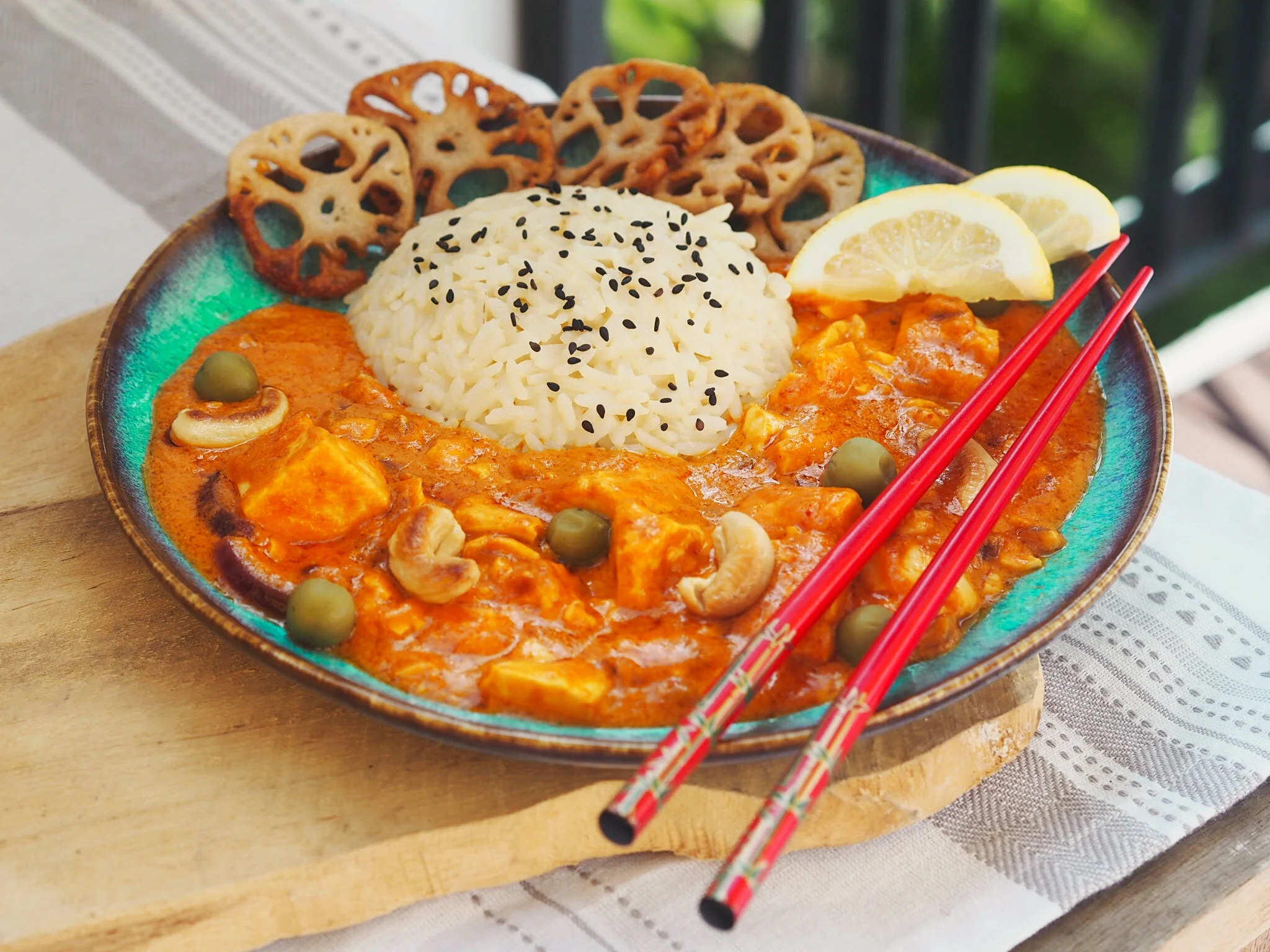 Indian-Style Silken Tofu