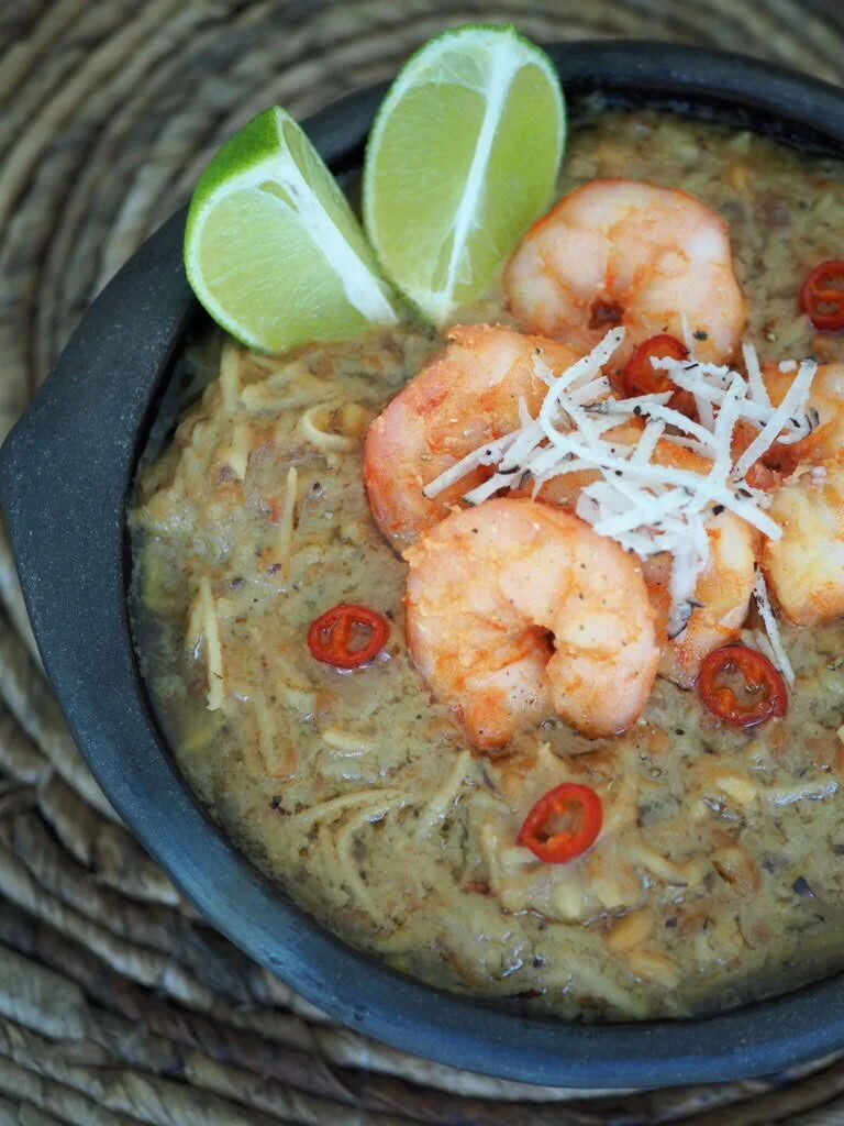 Thai Coconut Peanut Shrimp