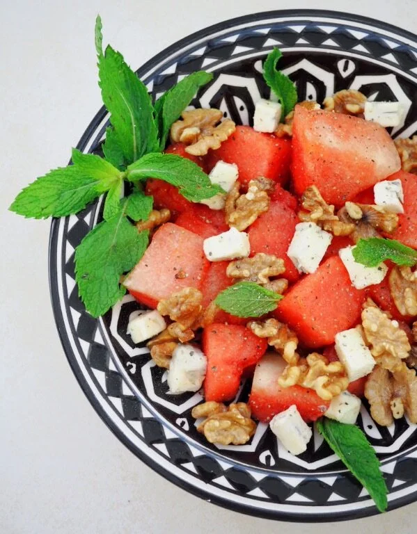 Blue cheese Watermelon salad