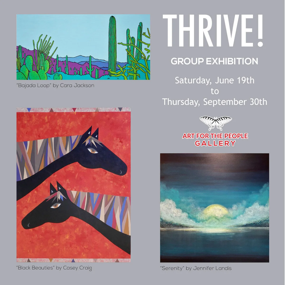 THRIVE Group Exhibition @ Art For The People