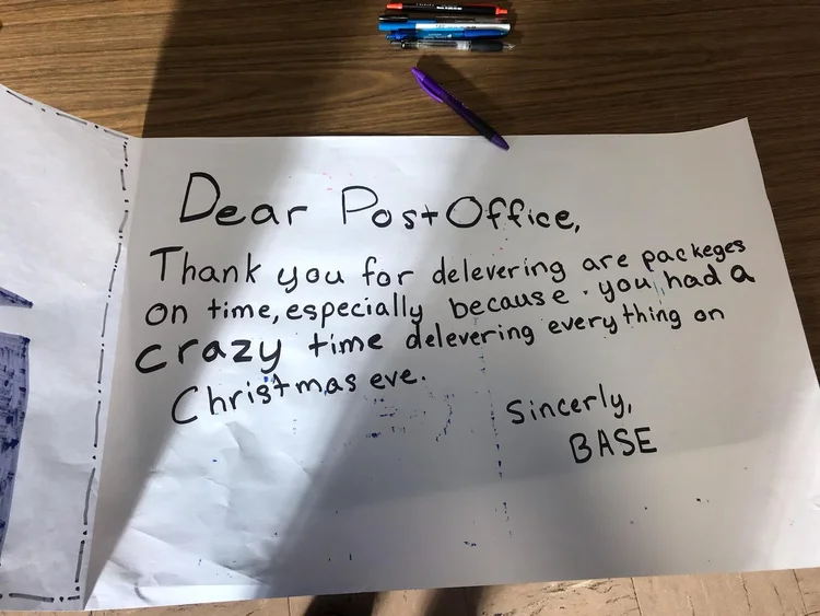 Base Lends A Hand By Saying Thank You Base